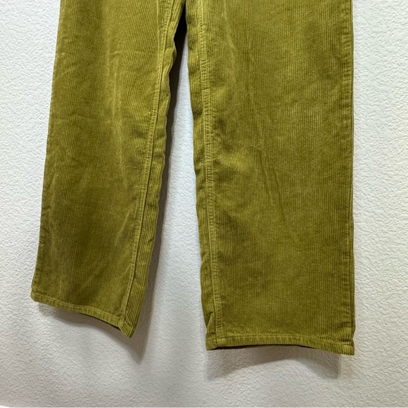 Vintage Olive Wide Leg Pants - Picture 8 of 10